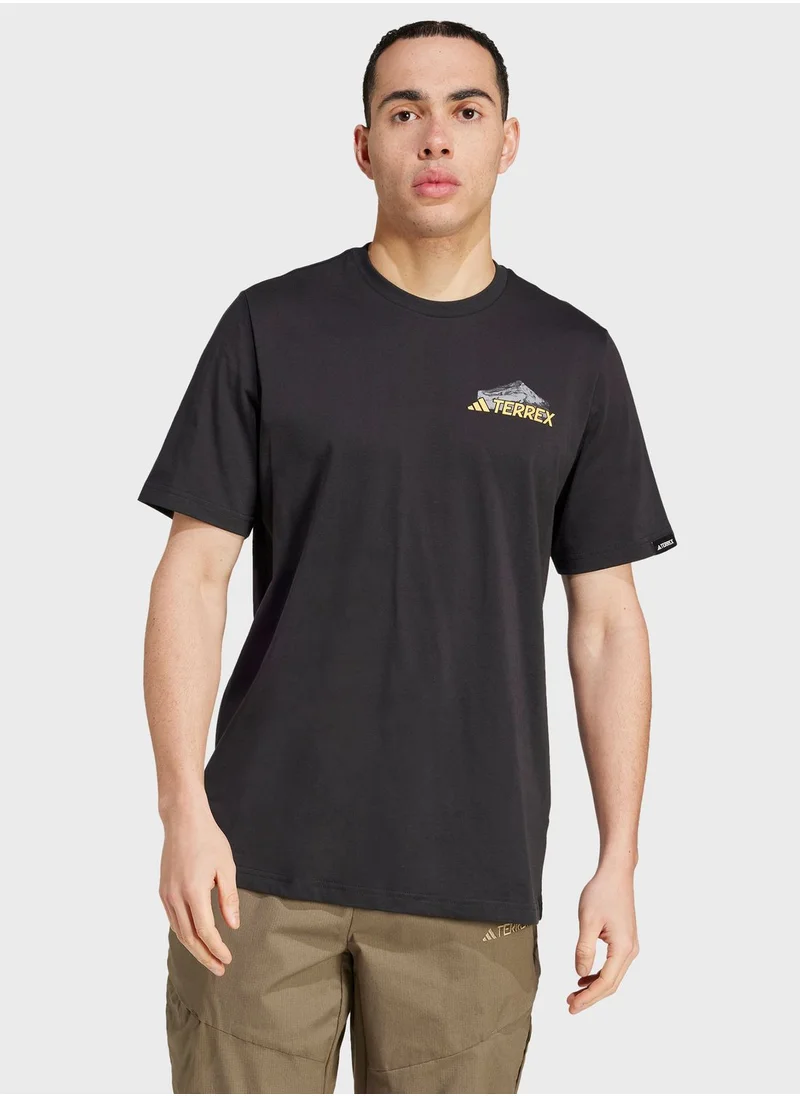 Adidas Terrex Back Graphics T-Shirt