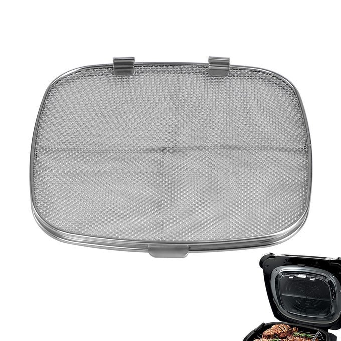 REPLACEMENT SPLATTER SHIELD FOR NINJA FOODI AG301ACCESSORIES FOR FOODI 5IN1 INDOOR GRILLSTAINLESS STEEL FINE MESH SPLATTER SCREEN FOR NINJA AG300 AG300CAG301C AG302 AG400