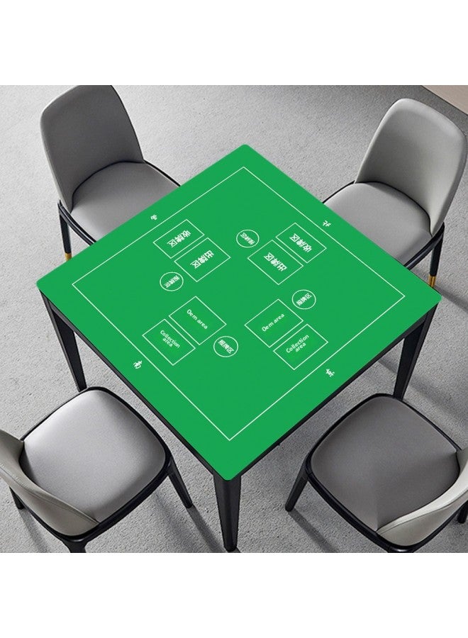 Chess And Cards Egg Pad Special Non-slip Mute Absorbent Diatom Mud Table Pad Wear-resistant Dirty-resistant Thickened Game Pad For Playing Cards-Color:84*84cm-Pattern:Egg Pounding Pad Green Style 1  - Image 1