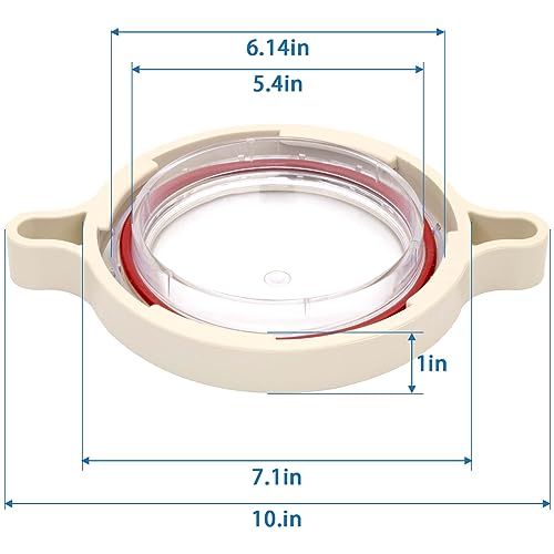 folosem مجموعة استبدال كاملة لغطاء المضخة folosem 350090/350091 لمضخات Pentair SuperFlo (تشمل حلقة O)  - Image 4