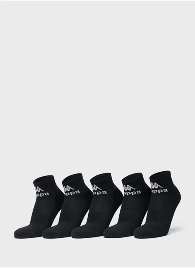 Kappa 3 Pack Logo Ankle Socks