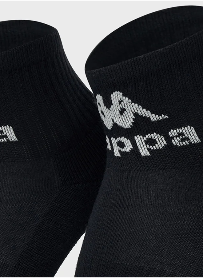 Kappa 3 Pack Logo Ankle Socks