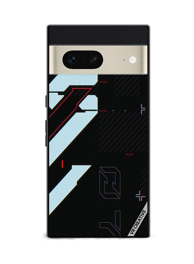 VR CREATIVE Protective Case Cover For Google Pixel 7 Hoang Logo Design  Multicolour - Image 1