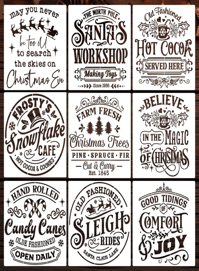 SUNVERSE CH XMS Rustic Stencil 9p/12in - Image 1
