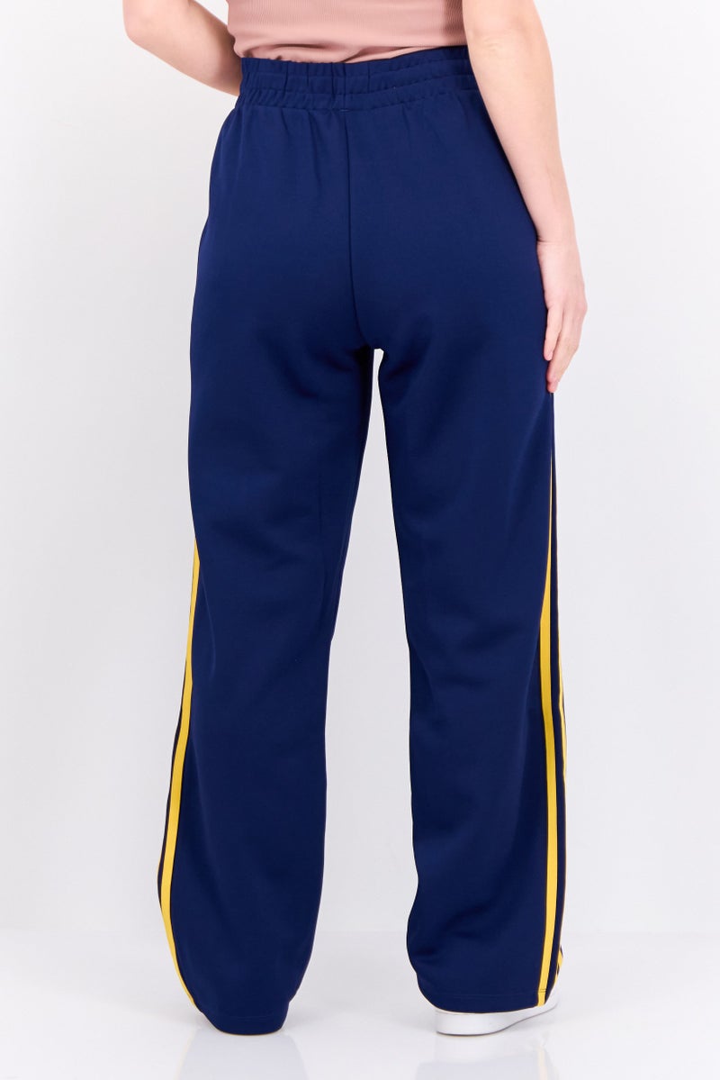 adidas Originals Women Sportswear Fit 3 Stripe Trainig Track Pants, Navy Blue - Image 4