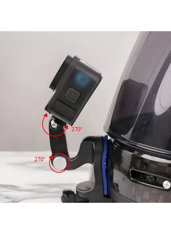Helmet Chin Strap Mount For GoPro Hero DJI Insta360 Sports Camera Motorcycle Accessory - Image 5