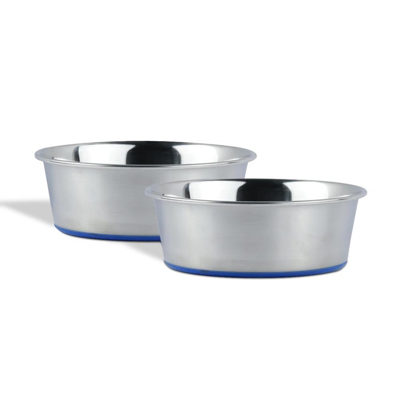 ZIGLY Stainless Steel Dog Feeding Bowl | XXL Size Rust-Resistant, Non-Slip & Easy Clean (S) - Image 3