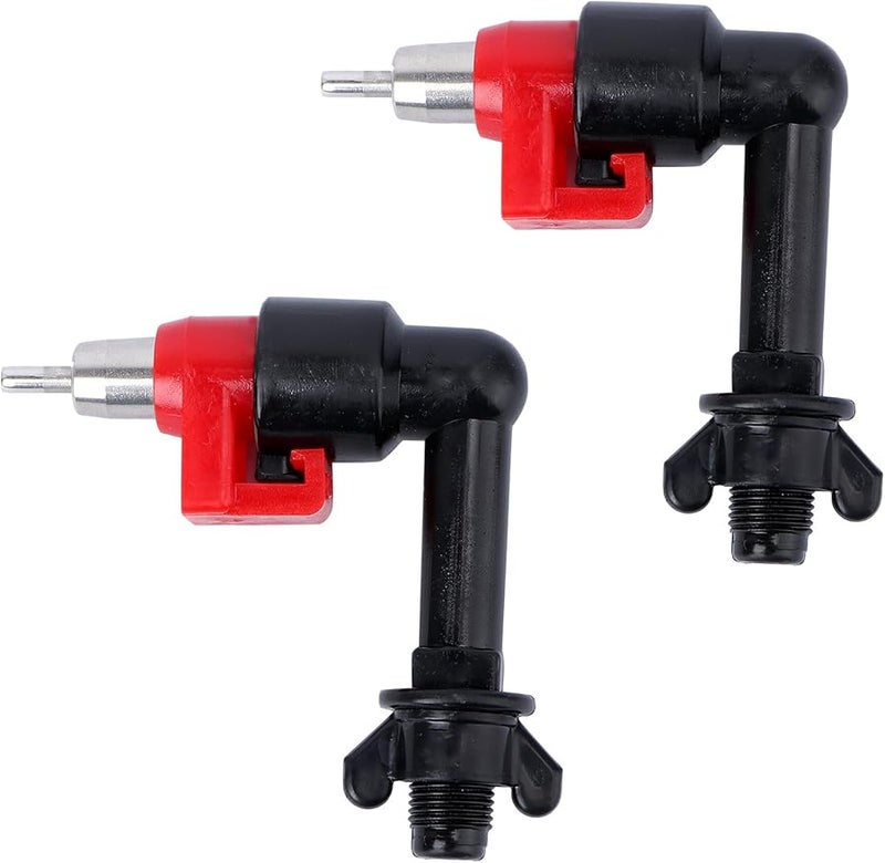 قطعتان من سقاية الدجاج الأوتوماتيكية للشرب للدواجن والبط والإوز والطيور للاستخدام في المزرعة والمنزل - Image 1