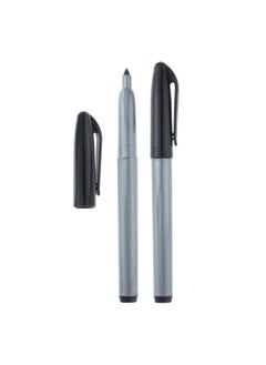 Cadie Freezer Black Permanent Markers Fast Drying Waterproof Marker For Labeling Chisel Tip Marker Lab Marker Food Labeling Permanent Fridge Pen With Fine Point And Fast Drying Black Inkset Of 2  - Image 1