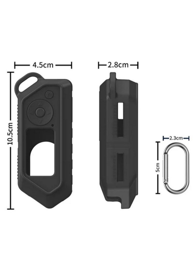 Generic - 1pcs Silicone Protective Case with Portable Hook for Flipper Zero - Full Coverage, Shockproof, Scratch-Resistant, Lightweight & Stylish Design (Black) - Image 1