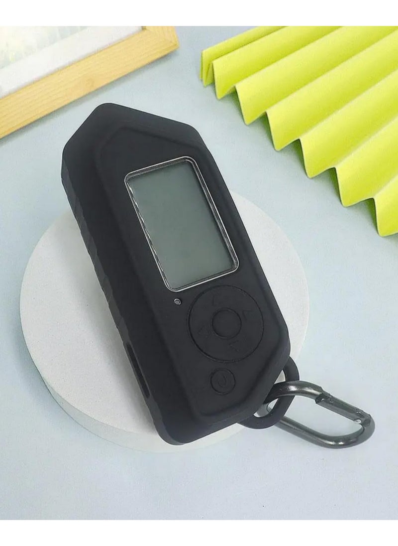 Generic - 1pcs Silicone Protective Case with Portable Hook for Flipper Zero - Full Coverage, Shockproof, Scratch-Resistant, Lightweight & Stylish Design (Black) - Image 1