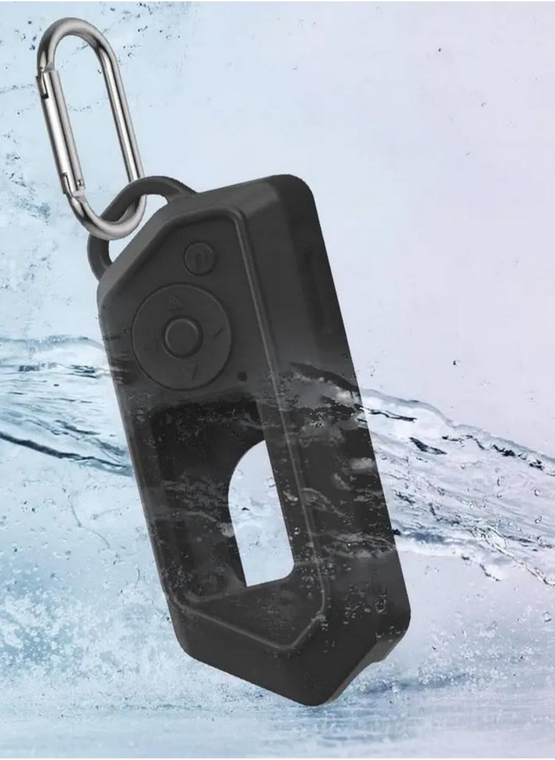 Generic - 1pcs Silicone Protective Case with Portable Hook for Flipper Zero - Full Coverage, Shockproof, Scratch-Resistant, Lightweight & Stylish Design (Black) - Image 1