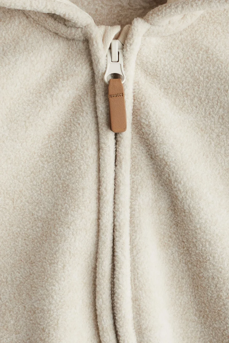 H&M Hooded fleece all-in-one suit