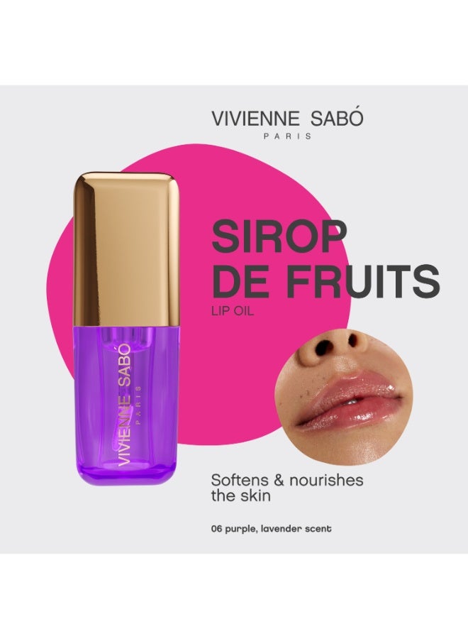 Vivienne Sabo Lip oil Huile a levres Sirop de Fruits shade 06 - Image 1