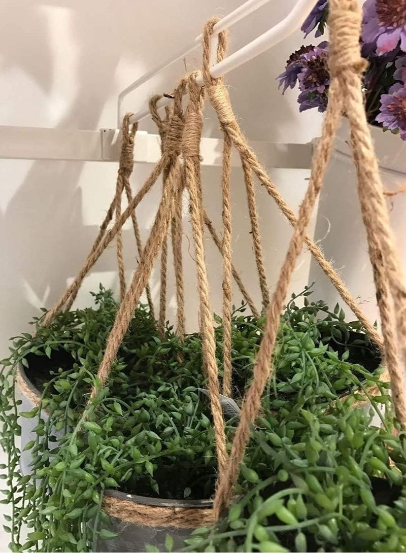 مارك حبل الجوت 2 مم × 20 متر سلك خيوط قنب سميك طبيعي | حبل الجوت لخدش القطط، أدوات البستنة، التجميع، تزيين الحرف اليدوية - Image 5