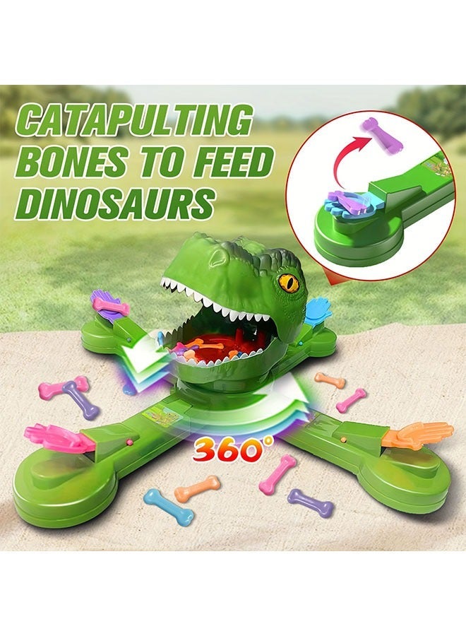 Dinosaur Feeding Game Board - Competitive Family Party for 1-4 Players, Multiplayer & Solo Play, Ideal Halloween, Christmas More, 15-Minute Playtime, Toys - Image 3