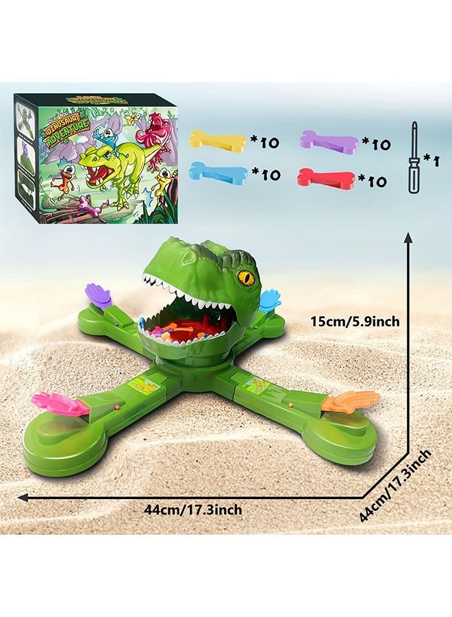 Dinosaur Feeding Game Board - Competitive Family Party for 1-4 Players, Multiplayer & Solo Play, Ideal Halloween, Christmas More, 15-Minute Playtime, Toys - Image 2