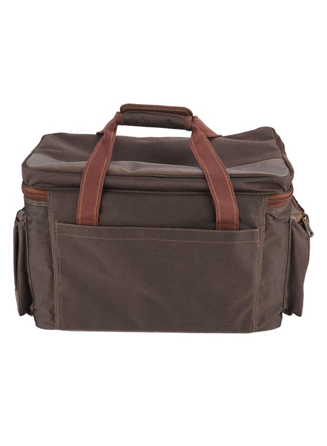 AL SANIDI Al-Mamlaka bag for trips, Camping bag, Coffee Brown, Size 63*38*38Cm - Image 4