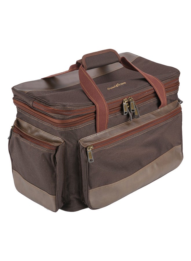 AL SANIDI Al-Mamlaka bag for trips, Camping bag, Coffee Brown, Size 63*38*38Cm - Image 1