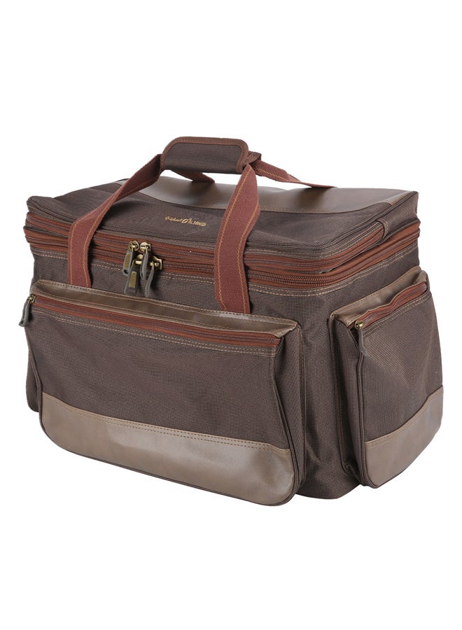 AL SANIDI Al-Mamlaka bag for trips, Camping bag, Coffee Brown, Size 63*38*38Cm - Image 2