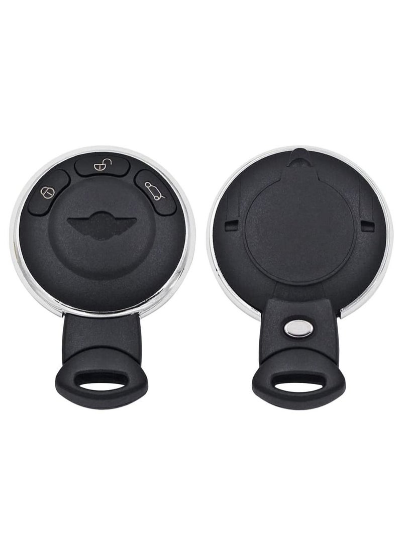 Rubik 3 Buttons Replacement Uncut Keyless Entry Remote Control Car Key Fob Shell Case for BMW Mini Cooper 2007-2014  - Image 2
