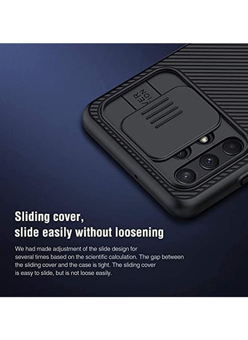 إيروريكس - جراب Samsung Galaxy A32 4G مع غطاء حماية للكاميرا المنزلق ، جراب CamShield Pro Galaxy A32 نحيف مع ظهر صلب مقاوم للصدمات وتصميم حافة TPU لهاتف Samsung A32 (A32 4G) - Image 1