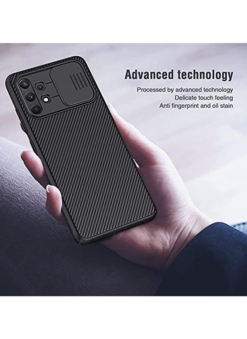 إيروريكس - جراب Samsung Galaxy A32 4G مع غطاء حماية للكاميرا المنزلق ، جراب CamShield Pro Galaxy A32 نحيف مع ظهر صلب مقاوم للصدمات وتصميم حافة TPU لهاتف Samsung A32 (A32 4G) - Image 1