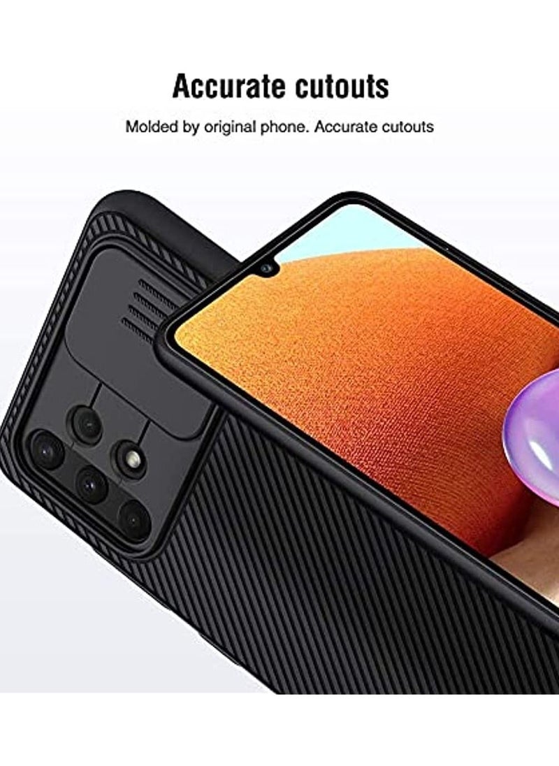 إيروريكس - جراب Samsung Galaxy A32 4G مع غطاء حماية للكاميرا المنزلق ، جراب CamShield Pro Galaxy A32 نحيف مع ظهر صلب مقاوم للصدمات وتصميم حافة TPU لهاتف Samsung A32 (A32 4G) - Image 1