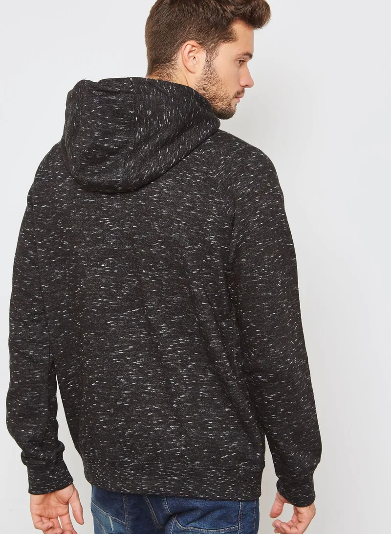 BRAVE SOUL Textured Hoodie