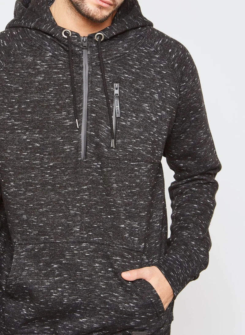 BRAVE SOUL Textured Hoodie