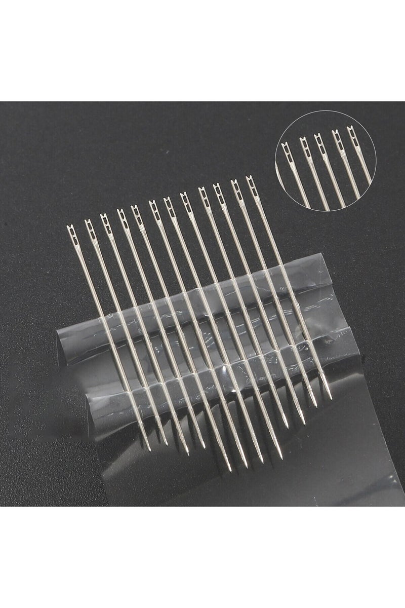 erorex C top hanging 12 Blind Needles Steel Needles Hand Sewing Needles Four Each Embroidery Sewing Needles