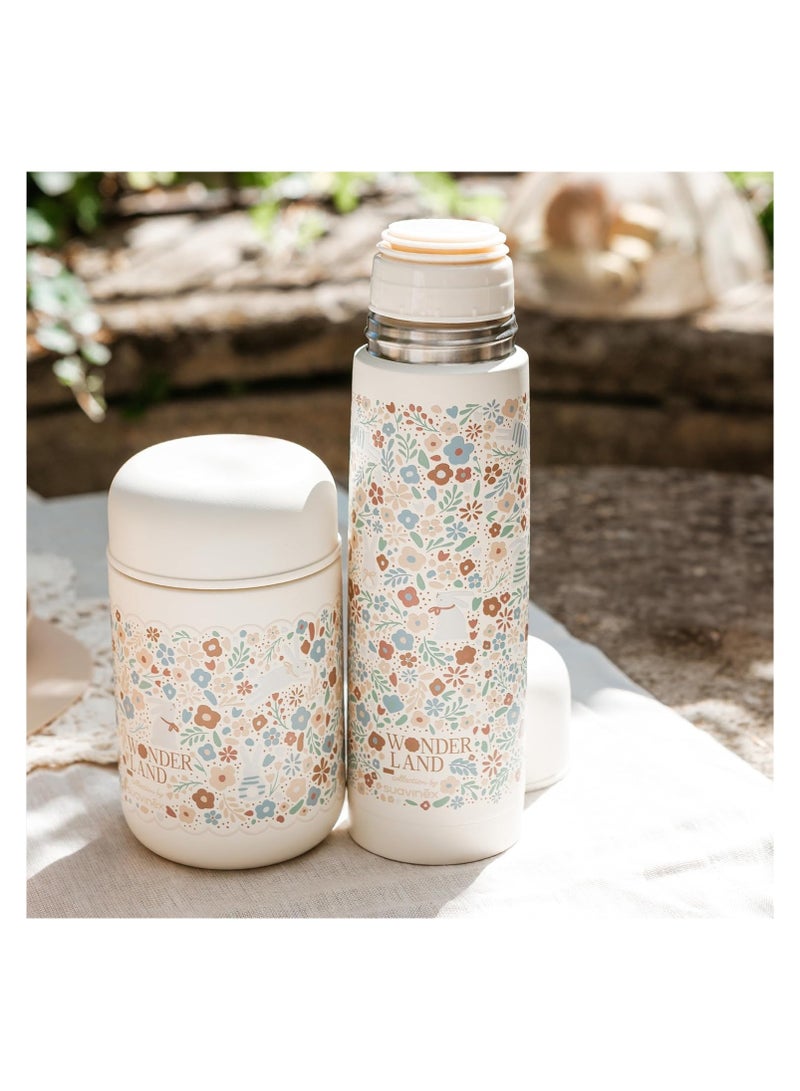 Suavinex 500ml Stainless Steel Thermos Flask for Babies, Insulated Bottle for Hot & Cold Drinks, Leakproof Airtight Pressure Cap - Image 5