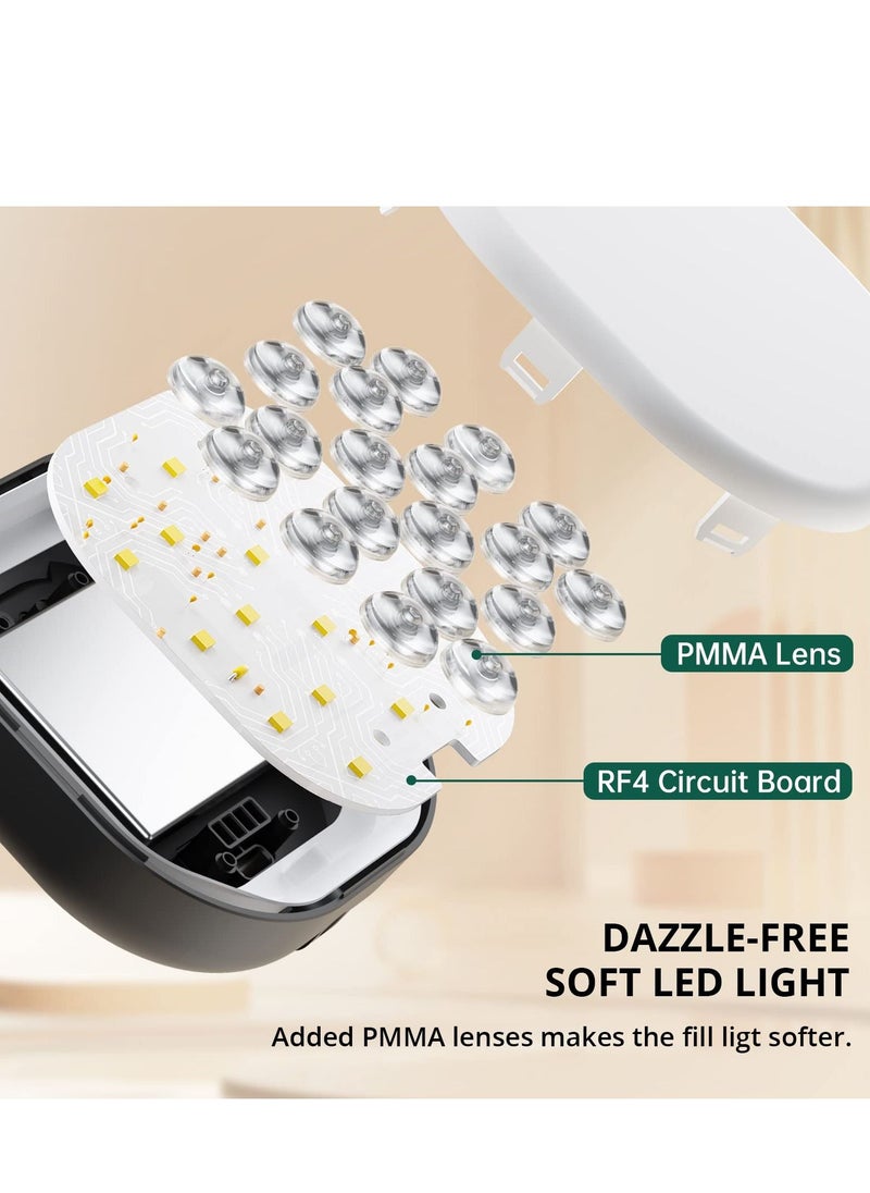 Y&D - LED Video Light, Mini Selfie Light Camera Led for Phone, Laptop, Tablet and Computer, Dimmable Fill Lamp - Image 1