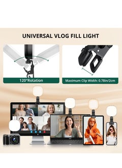 Y&D LED Video Light, Mini Selfie Light Camera Led for Phone, Laptop, Tablet and Computer, Dimmable Fill Lamp  - Image 5