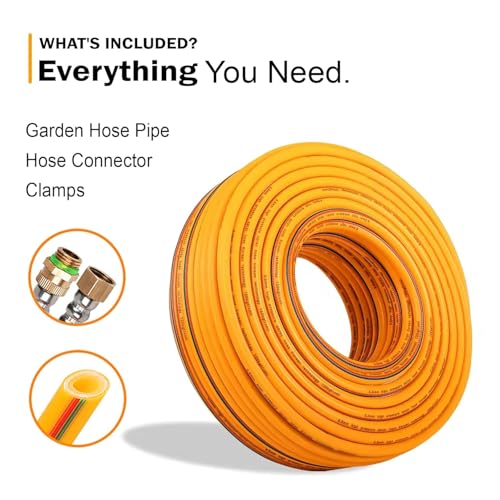 HYCO LABEL FLYMAX PVC High Pressure Hose Pipe 100M, KOREAN MADE, UV and Weather Resistant, Puncture Proof, Leak-Proof, Flexible Garden Hose for Agriculture, Car Wash, Outdoor Cleaning (8.5MM 5 LAYER) - Image 4