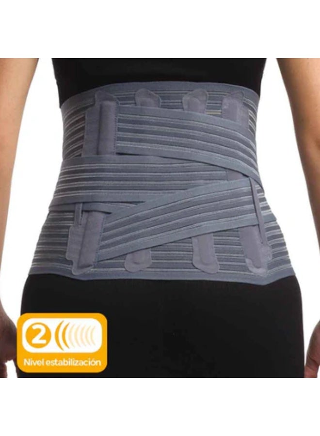 PRIMSPINE CARE+ Semirigid Lumbosacral Back Support – Medical-Grade Beige Lumbar Brace for Lower Back Pain Relief, Sciatica & Posture Correction – Breathable, Ergonomic Design for All-Day Support Medium - Image 4