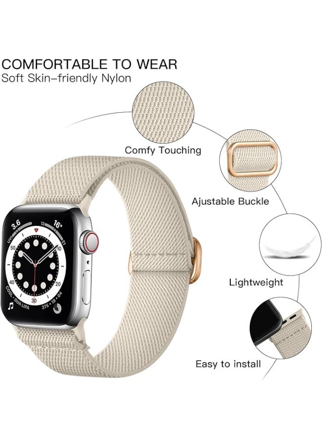 OLYSON Braided Replacement Wrist Band for Apple Watch Series 11/Series 10 46mm Compatible with Apple Watch Band 42mm/44mm/45mm/46mm/49mm, for Apple Watch Ultra Series 10 9 8 SE 7 6 5 4 3 2 1 - Image 2