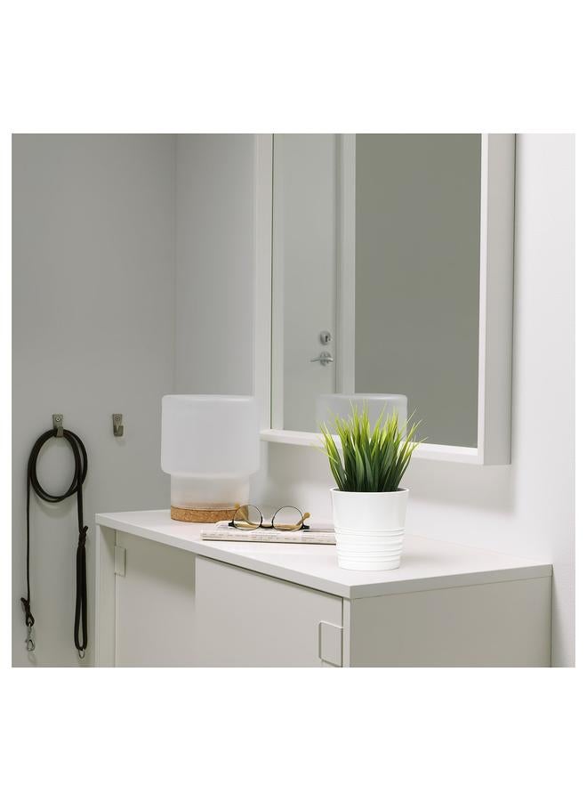 زبون نبات صناعي في وعاء، عشب داخلي/خارجي، 9 سم - Image 2