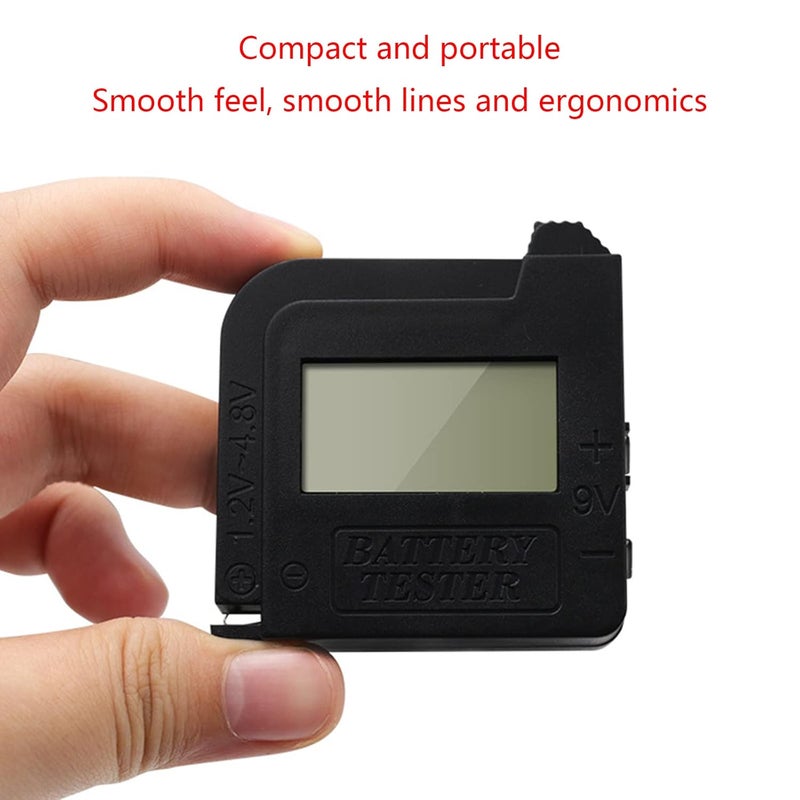 Universal Digital Battery Tester for AA AAA C 9V 1 5V 18650 Button Cell Household Batteries - Image 5