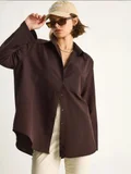 Bianco Lucci Dark Mocha Brown
