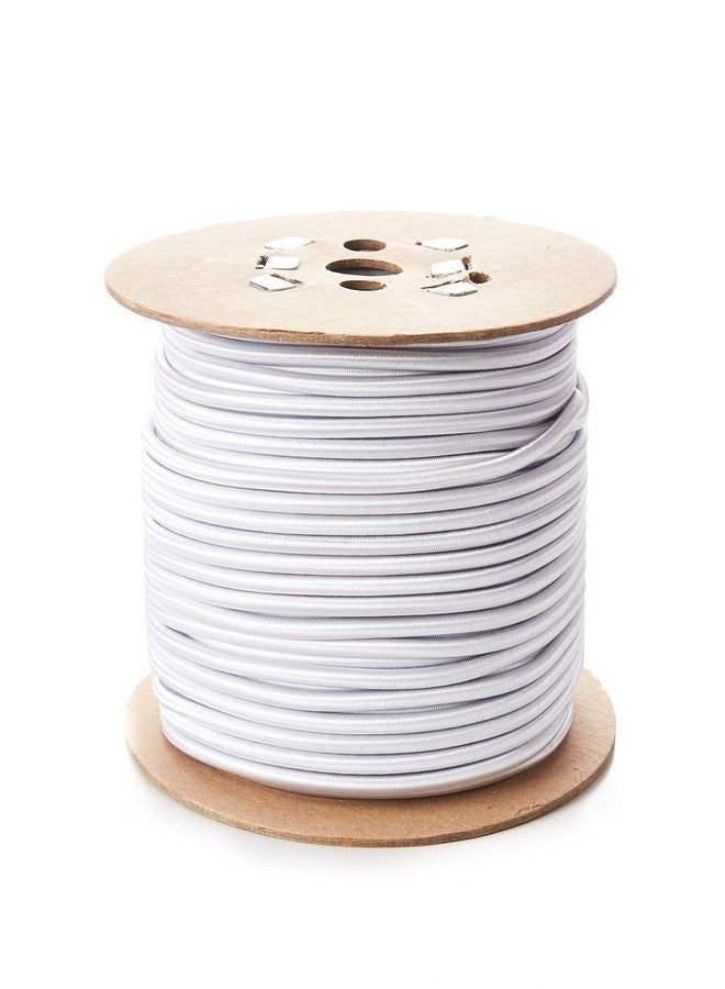BOBBINY Round Elastic Cord for Scrunchies | 2MM Stretch Cord for Hair Ties, Sewing & DIY Projects | Strong & Soft Elastic Band 10 Meter (White) - Image 3