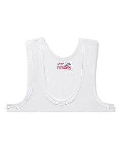 RUPA White Solid Cotton Pack of 5 Junior Boy Vest  - Image 2