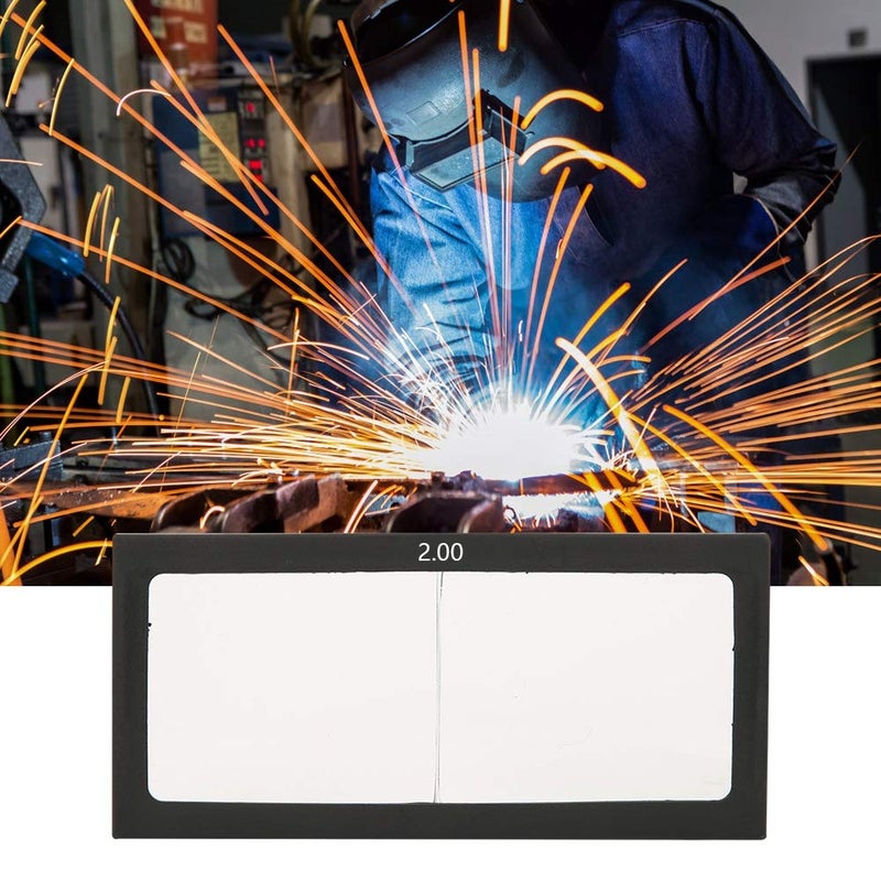 klarako Eye Protecting, Suitable for Welding Masks, Welding Glass Magnifier Lens, 1.0 1.5 2.0 2.5 3.0 Diopter, Professional Processing Welding Helmet Magnifier (2.0) - Image 4