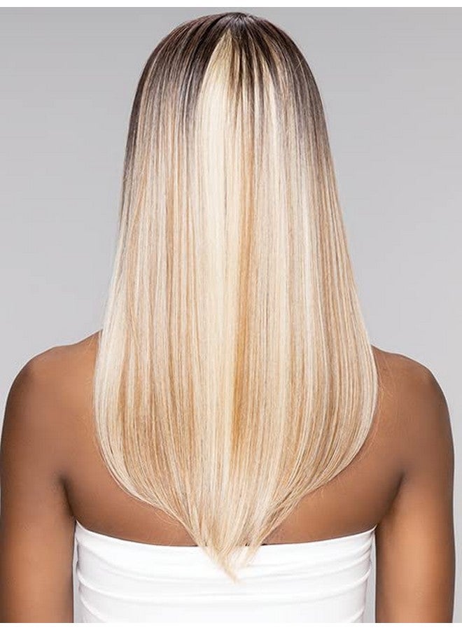 Janet Collection Melt 13x6 Frontal Part Lace Wig - POLINA (1B) - Image 5