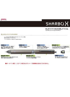 ZEBRA Sharbo X Refill Mechanical Pencil Unit 0.5 Mm (Sbx5B1)  - Image 5
