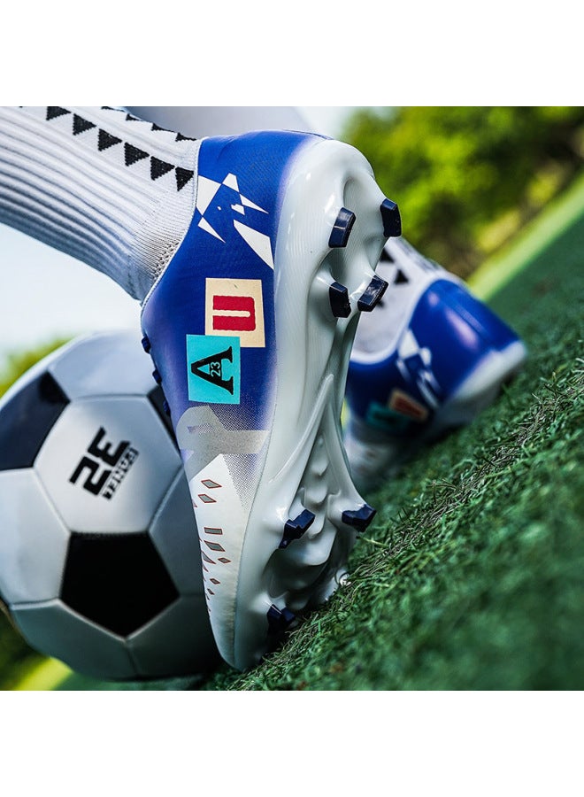 Football Shoes With Long Spikes And Broken Spikes, Football Game Sports Shoes For Men And Women, Youth Student Football Shoes