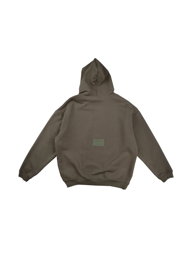 Tanjim Squad TS PLAIN HOODIE-OLIVE