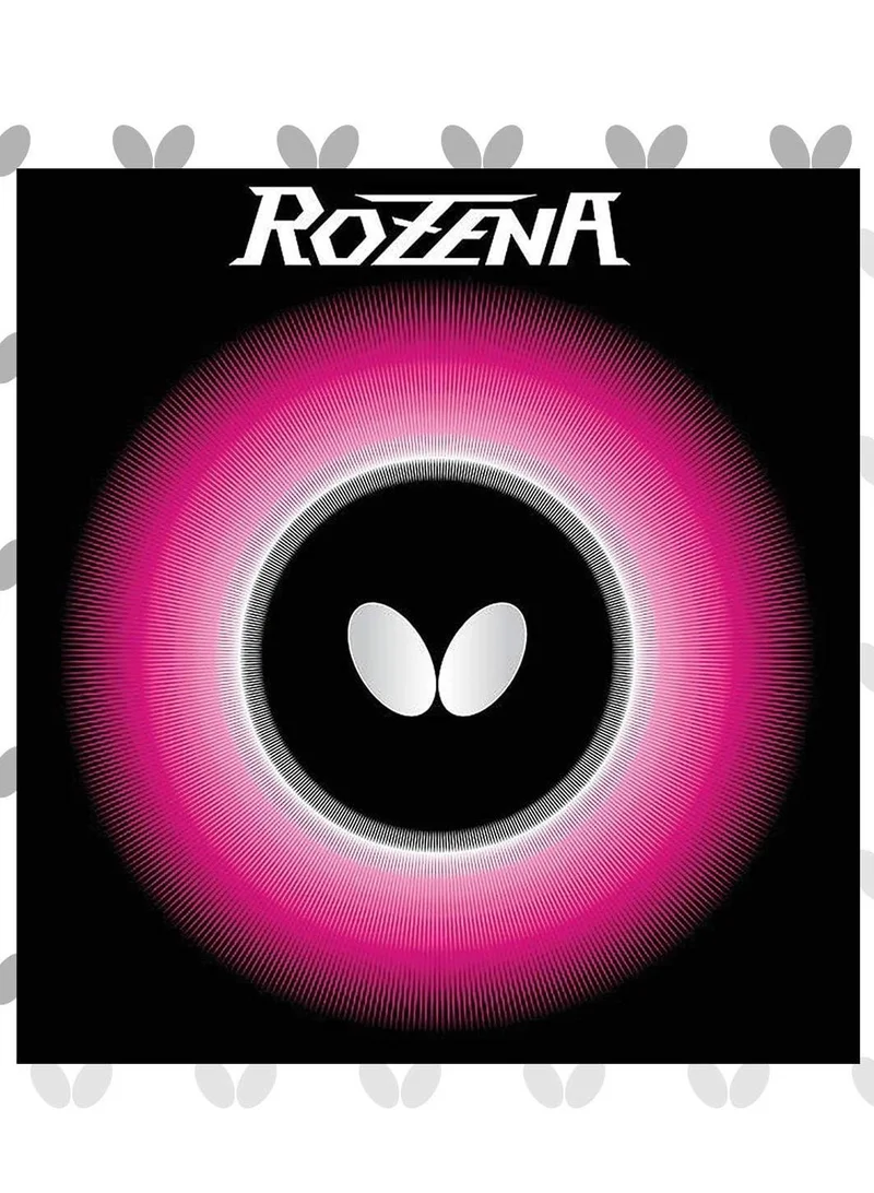 باترفلاي مطاط تنس طاولة فراشة روزينا احترافي مقلوب أحمر