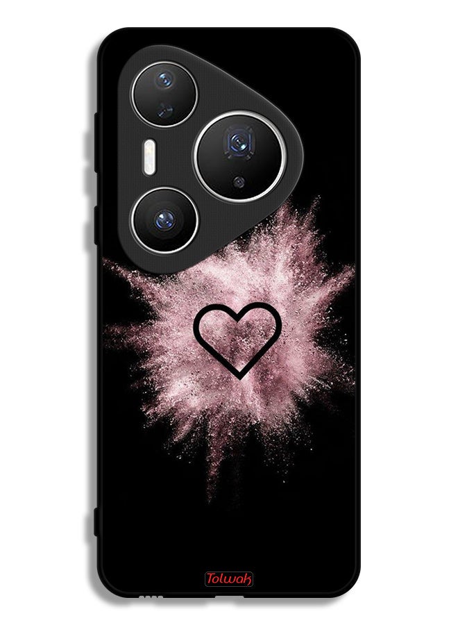 Tolwak Huawei Pura 80 Pro Plus Protective Case Cover Heart On Glitters - Image 1