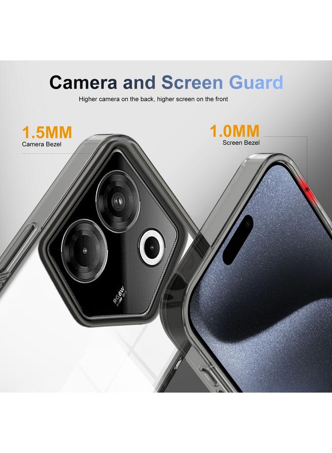 إيروريكس جراب لهاتف Tecno Camon 20 Pro 5G، جراب هاتف هجين من مادة TPU من الأكريليك الشفاف المقاوم للانزلاق - Image 2